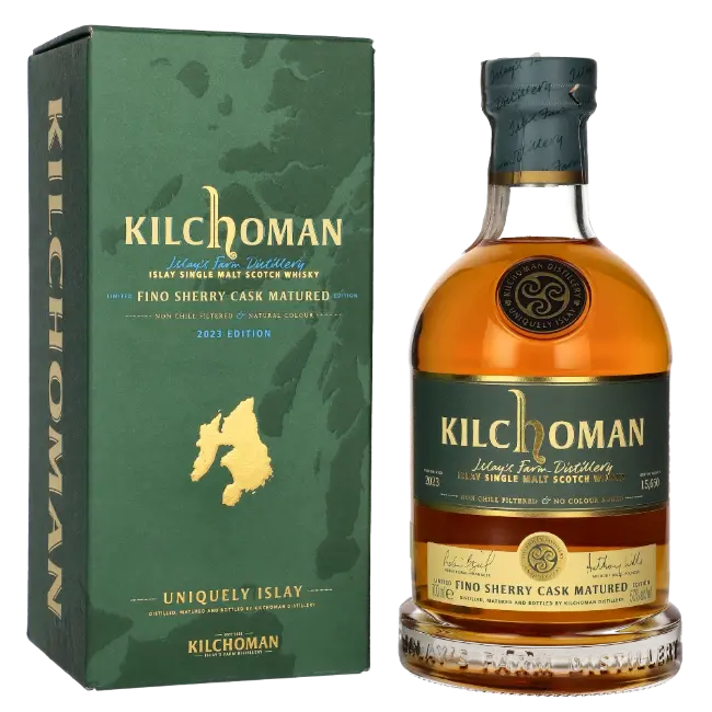 zdjęcie produktu KILCHOMAN FINO SHERRY CASK MATURED 2023 EDITION 50% 0,7L 0