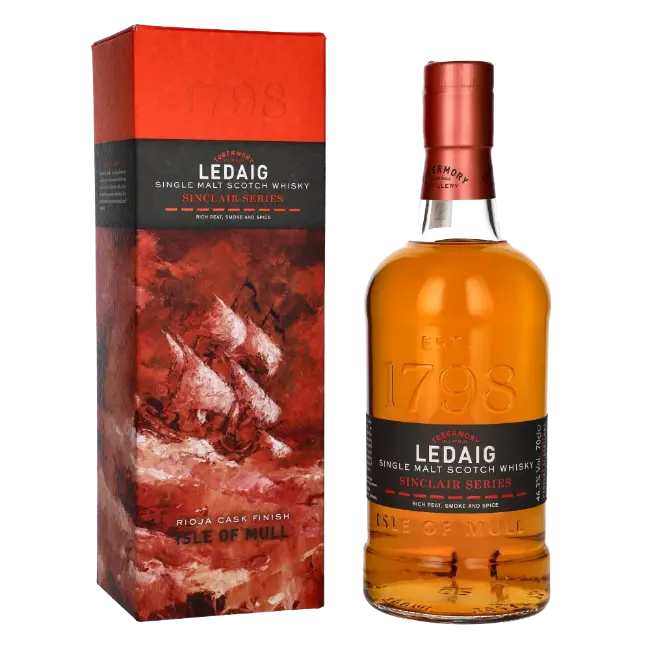 zdjęcie produktu LEDAIG SINCLAIR SERIES RIOJA CASK 46,3% 0,7L 0