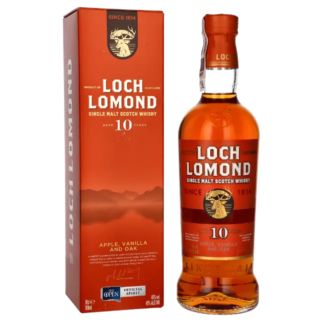 zdjęcie produktu LOCH LOMOND 10 Y APPLE, VANILLA & OAK 40% 0,7L 0