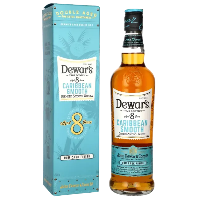 zdjęcie produktu DEWAR'S 8 Y CARIBBEAN SMOOTH RUM CASK FINISH 40% 0,7L 0