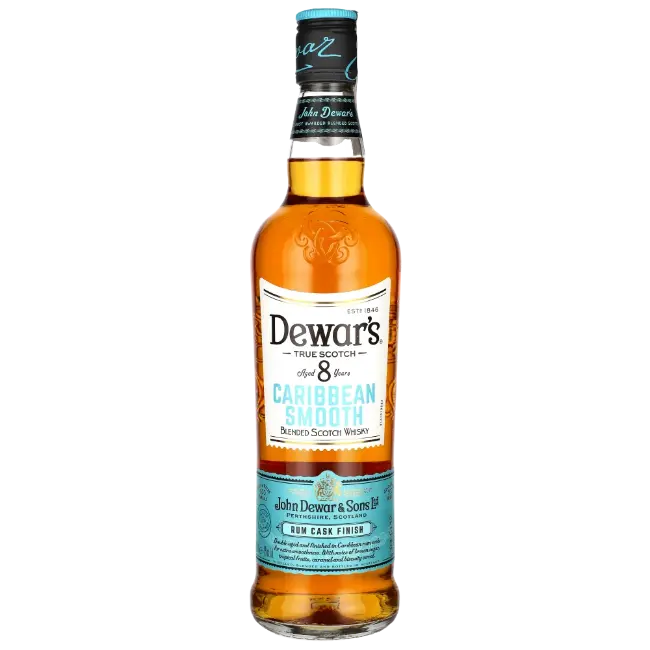 zdjęcie produktu DEWAR'S 8 Y CARIBBEAN SMOOTH RUM CASK FINISH 40% 0,7L 1