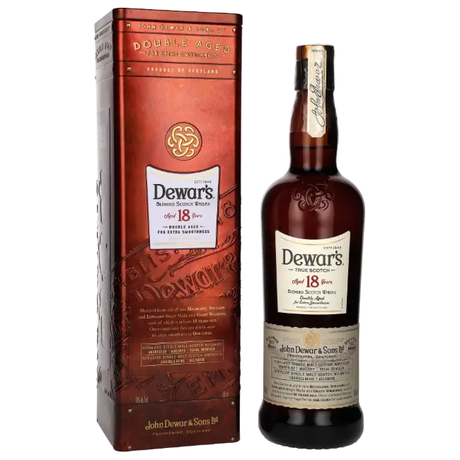 zdjęcie produktu DEWAR'S 18 Y DOUBLE AGED 40% 0,7L 0