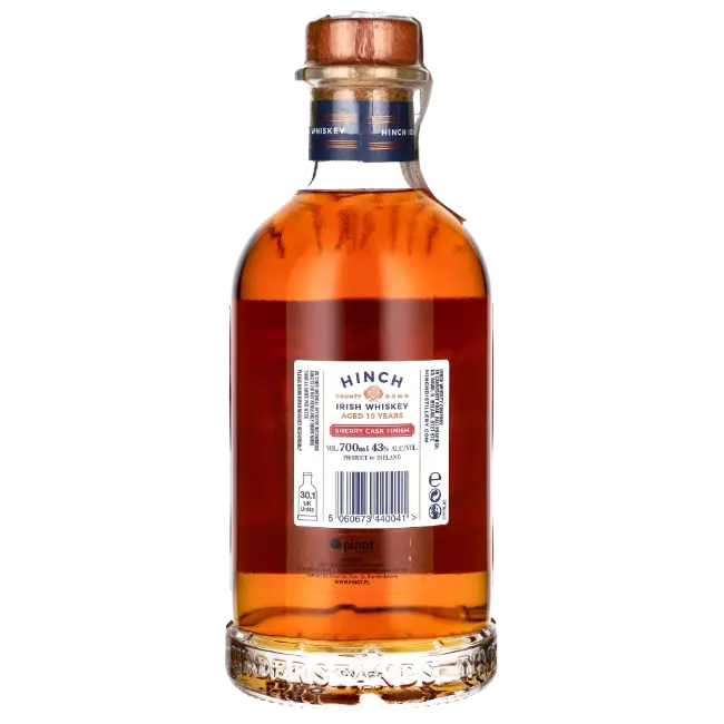 zdjęcie produktu HINCH 10 Y SHERRY CASK 43% 0,7L 2