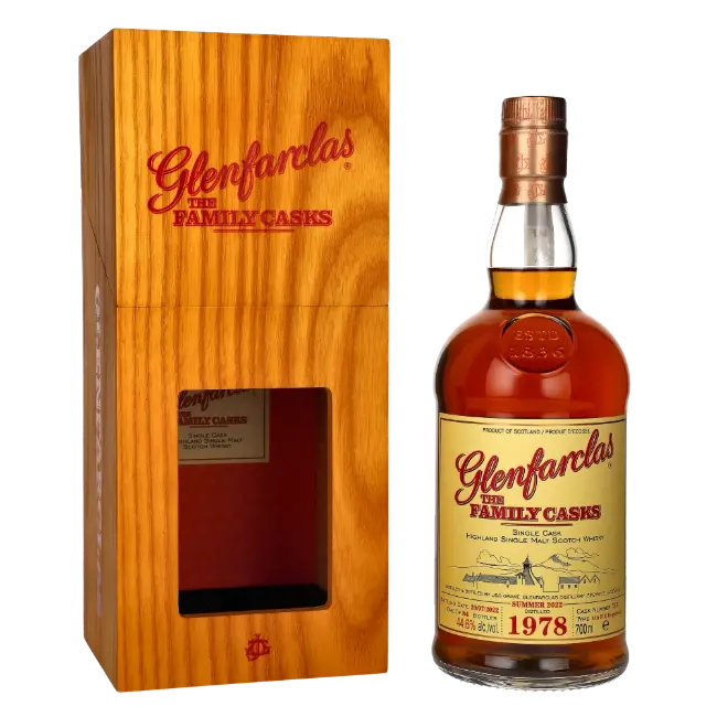 zdjęcie produktu GLENFARCLAS FAMILY 1978-2022 0,7 44,6% 0