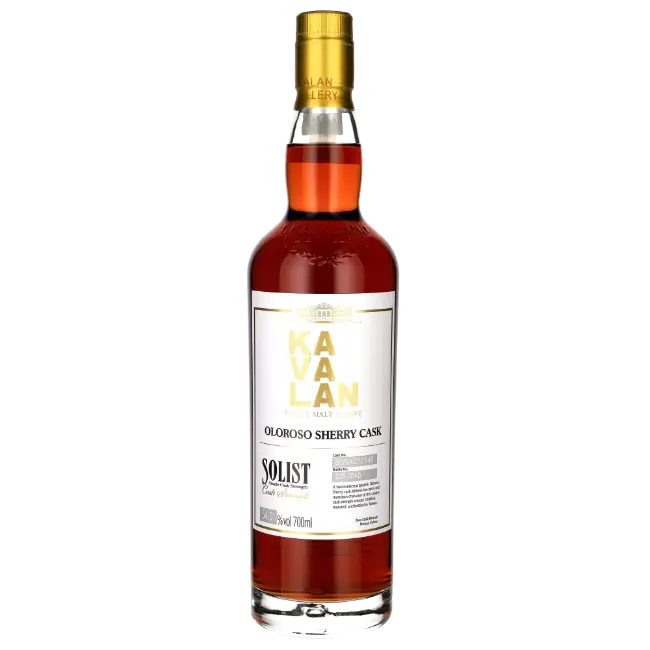 zdjęcie produktu KAVALAN SOLIST OLOROSO SHERRY SINGLE CASK STRENGTH 54% 0,7L 1