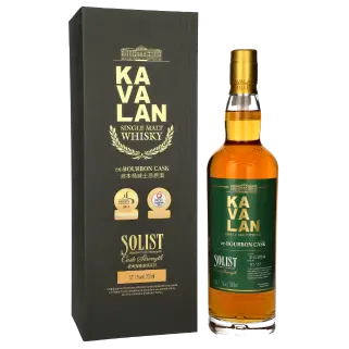 zdjęcie produktu KAVALAN SOLIST BOURBON SINGLE CASK STRENGTH 57,1% 0,7L