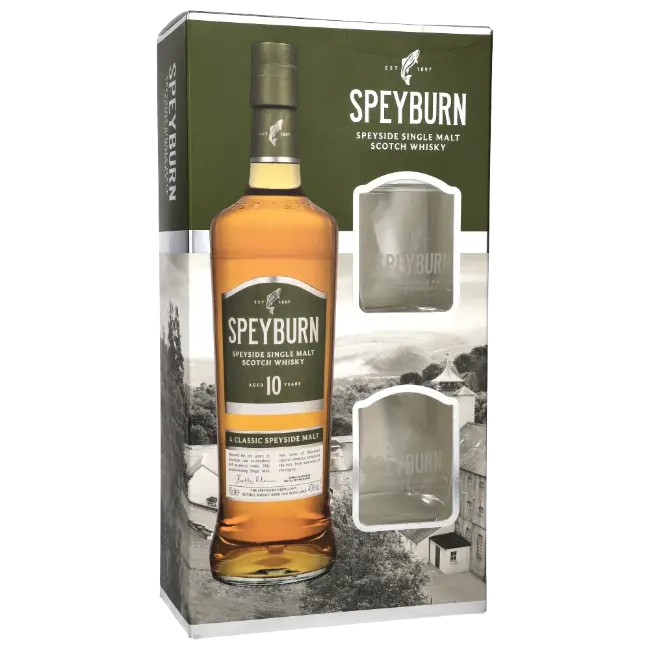 zdjęcie produktu SPEYBURN 10Y 40% 0,7L + 2 SZKLANKI 0