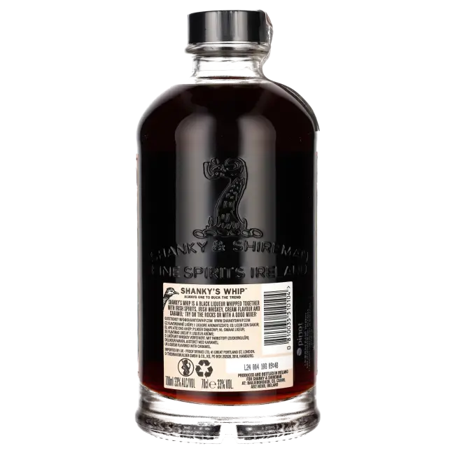 zdjęcie produktu Shanky's Whip Black Irish Whiskey Liqueur 33% 0,7L 1