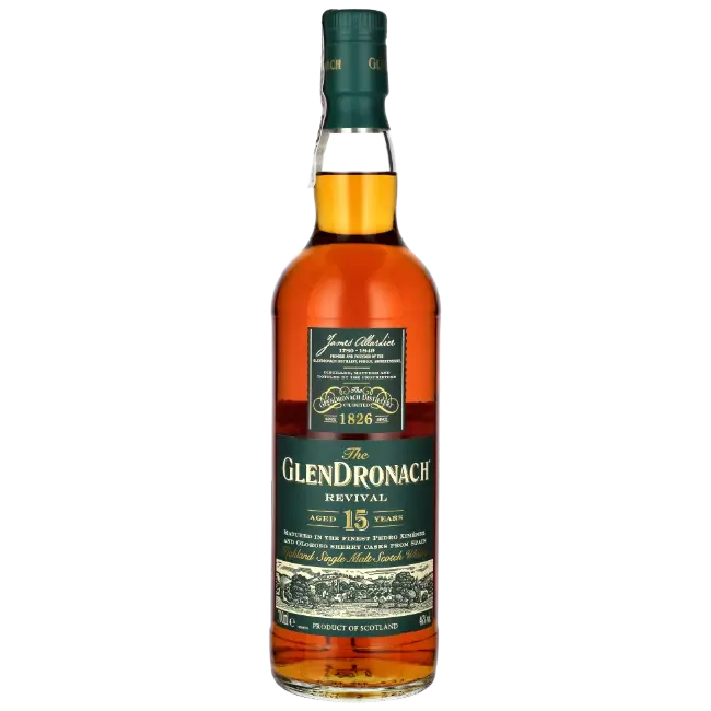 zdjęcie produktu GLENDRONACH 15 Y REVIVAL 46% 0,7L 1