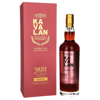 zdjęcie produktu KAVALAN SOLIST MADEIRA SINGLE CASK STRENGTH 58,6% 0,7L