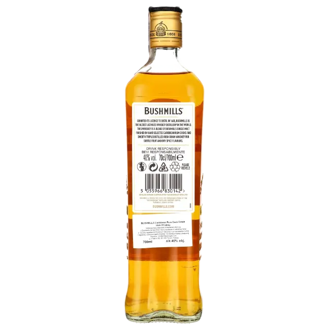 zdjęcie produktu BUSHMILLS RUM CASK 40% 0,7L 1