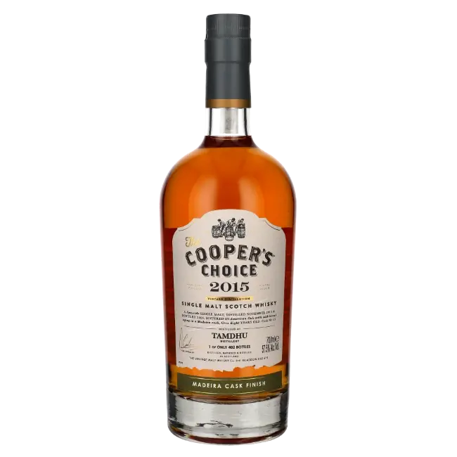 zdjęcie produktu COOPERS CHOICE TAMDHU 8 Y 2015/2024 MADEIRA CASK FINISH 57,5% 0,7L 1