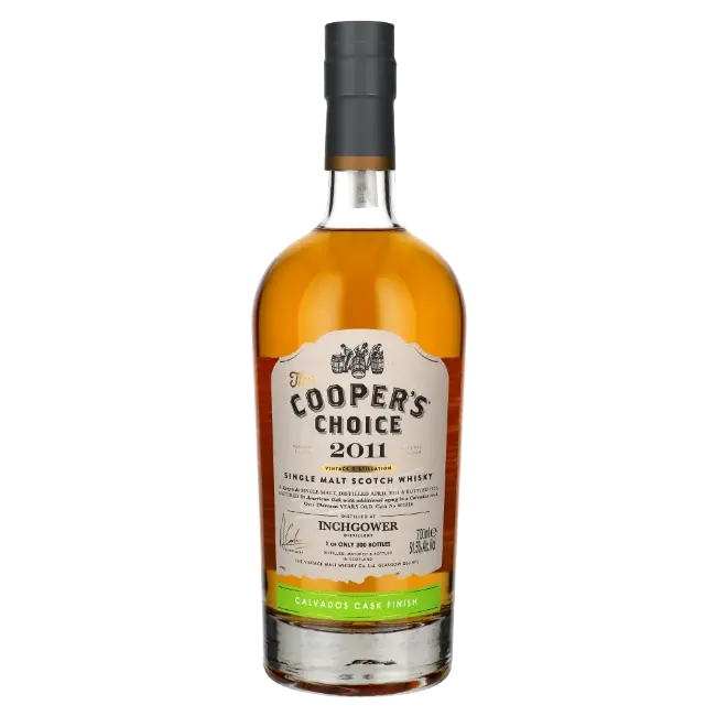 zdjęcie produktu COOPERS CHOICE INCHGOWER 13 Y 2011/2024 CALVADOS CASK FINISH 51,5% 0,7L 1