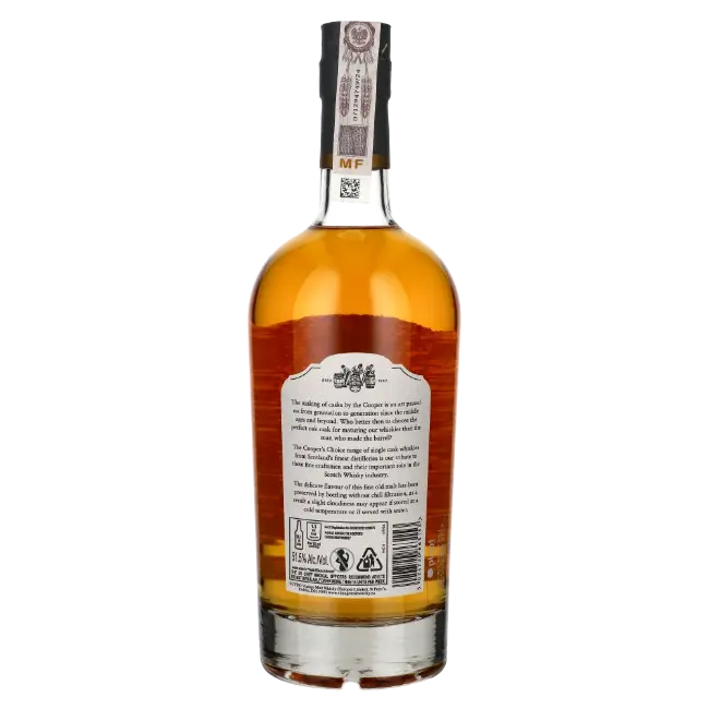 zdjęcie produktu COOPERS CHOICE INCHGOWER 13 Y 2011/2024 CALVADOS CASK FINISH 51,5% 0,7L 2
