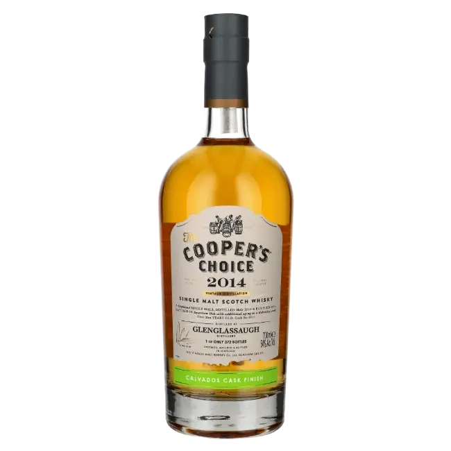 zdjęcie produktu COOPERS CHOICE GLENGLASSAUGH 10 Y 2014/2024 CALVADOS CASK FINISH  54% 0,7L 1