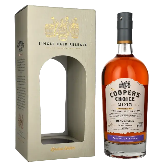 zdjęcie produktu COOPERS CHOICE GLEN MORAY 8YO 58,5% 0,7L 0