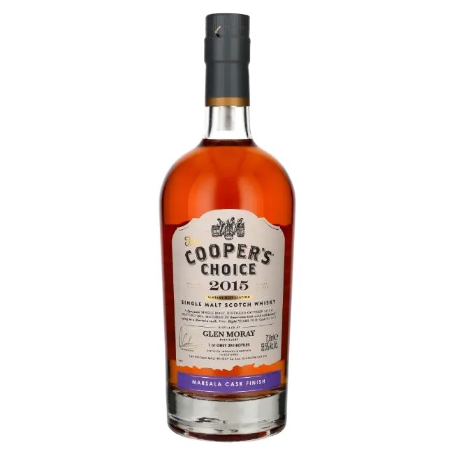 zdjęcie produktu COOPERS CHOICE GLEN MORAY 8YO 58,5% 0,7L 1