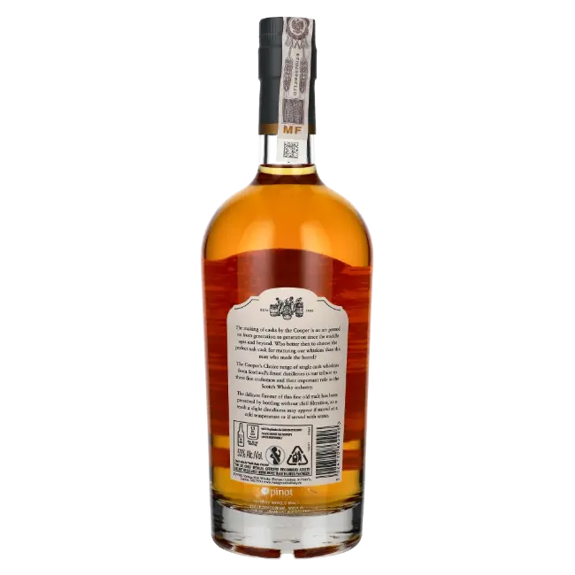 zdjęcie produktu COOPERS CHOICE CROFTENGEA 7 Y 2016/2024 JAMAICA RUM CASK FINISH 53% 0,7L 2