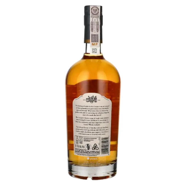 zdjęcie produktu COOPERS CHOICE BENRINNES 12 Y 2011/2024 MARTINIQUE RUM CASK FINISH 51,5% 0,7L 2