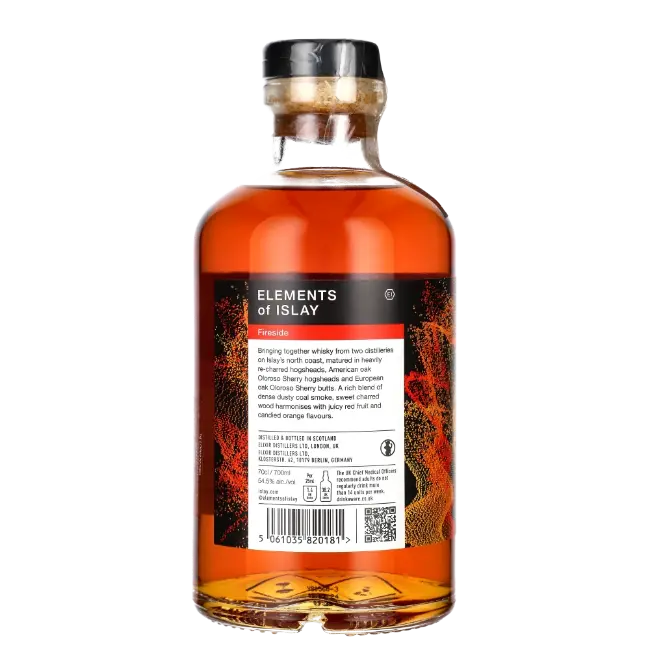 zdjęcie produktu ELEMENTS OF ISLAY FIRESIDE 54,5% 0,7L 1