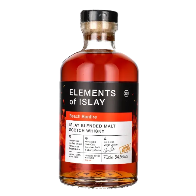 zdjęcie produktu ELEMENTS OF ISLAY BEACH BONFIRE 54,5% 0,7L 0