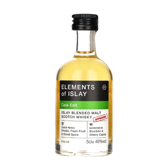 zdjęcie produktu MINIATURKA WHISKY ELEMENTS CASK EDIT 46% 0,05L 0