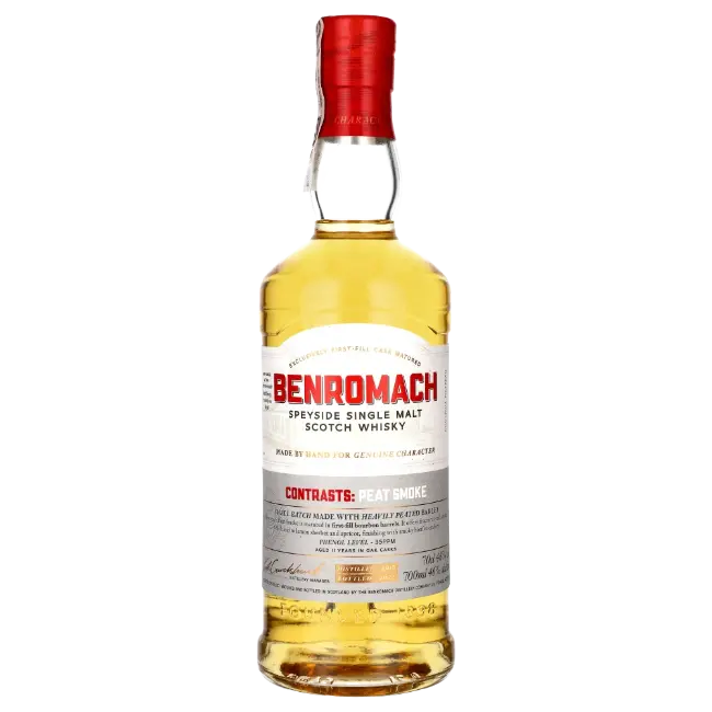 zdjęcie produktu BENROMACH PEAT SMOKE 10/21 46% 0,7L 1