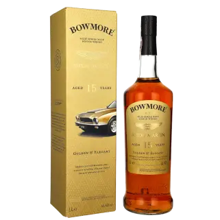 zdjęcie produktu BOWMORE 15Y GOLDEN AND ELEGANT ASTON MARTIN 43% 1L