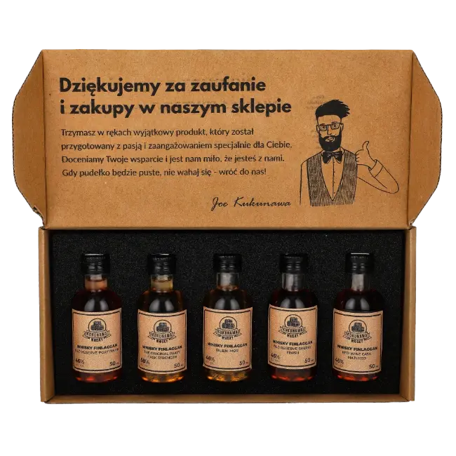 zdjęcie produktu ZESTAW SAMPLE FINLAGGAN RANGE 5 X 0,05L 0