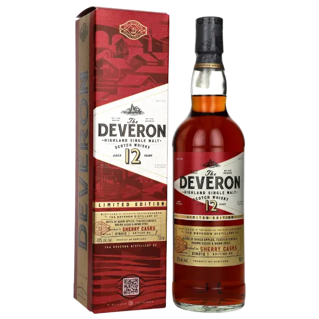 zdjęcie produktu THE DEVERON 12Y SHERRY CASK 40% 0,7L 0