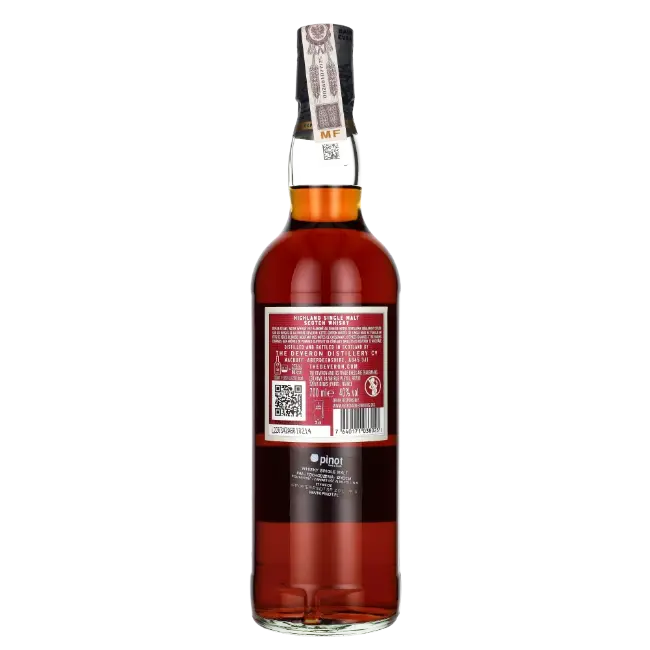 zdjęcie produktu THE DEVERON 12Y SHERRY CASK 40% 0,7L 2