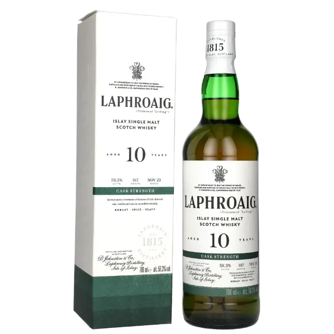 zdjęcie produktu LAPHROAIG 10 Y CASK STRENGTH 58,3% 0,7L 0