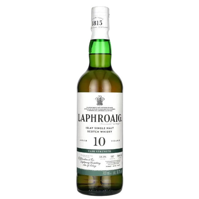 zdjęcie produktu LAPHROAIG 10 Y CASK STRENGTH 58,3% 0,7L 1