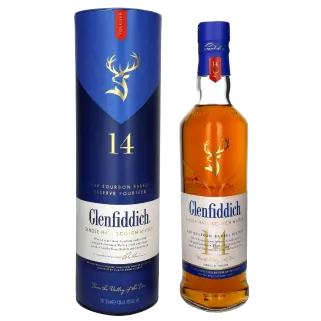zdjęcie produktu GLENFIDDICH 14Y BOURBON BARREL RESERVE 43% 0,7L