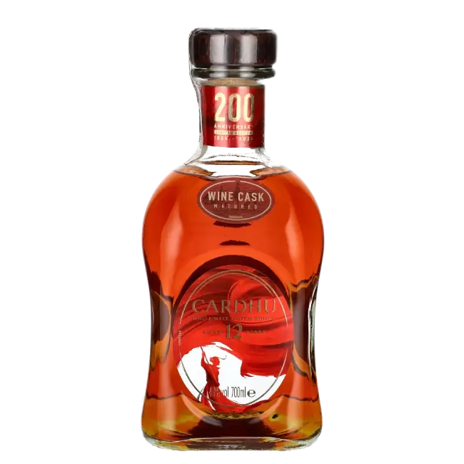 zdjęcie produktu CARDHU 12 Y WINE CASK 200TH 40% 0,7L 1