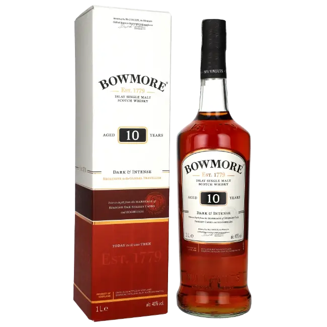zdjęcie produktu WHISKY SM BOWMORE 10YO DARK & INTENSE 40% 1L 0