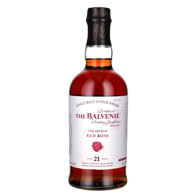 zdjęcie produktu WHISKY SM BALVENIE 21Y RED ROSE 48,1% 0,7L 1