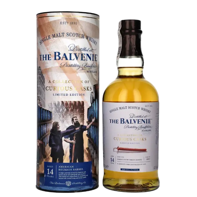 zdjęcie produktu BALVENIE 14Y CURIOUS CASKS 47,8% 0,7L 0