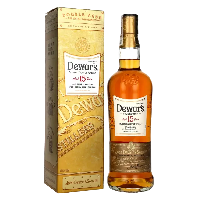 zdjęcie produktu DEWAR'S 15 Y DOUBLE AGED SPECIAL RESERVE 40% 0,7L 0