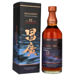 zdjęcie produktu WHISKY SM MASAHIRO 12Y OLOROSO SHERRY 43% 0,7L