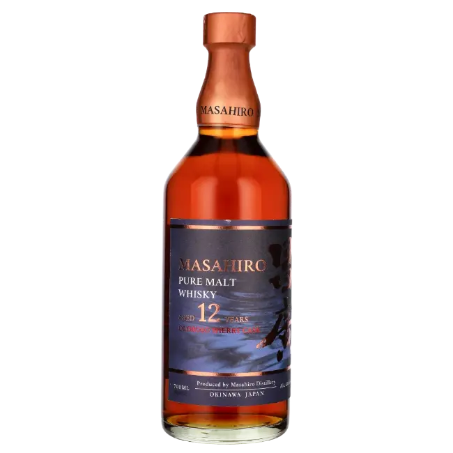 zdjęcie produktu WHISKY SM MASAHIRO 12Y OLOROSO SHERRY 43% 0,7L 1