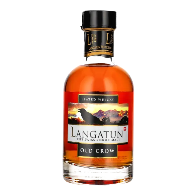 zdjęcie produktu LANGATUN OLD CROW PEATED 46% 0,2L 0