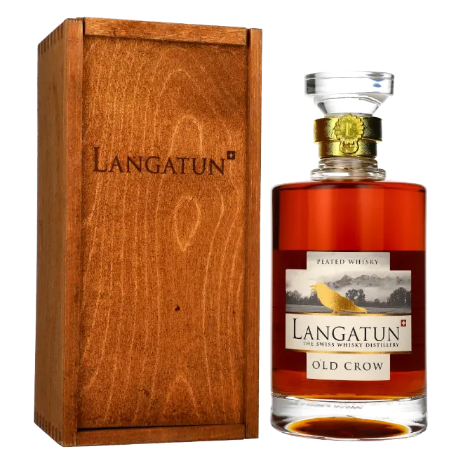 zdjęcie produktu LANGATUN OLD CROW PEATED 46% 0,5L 0