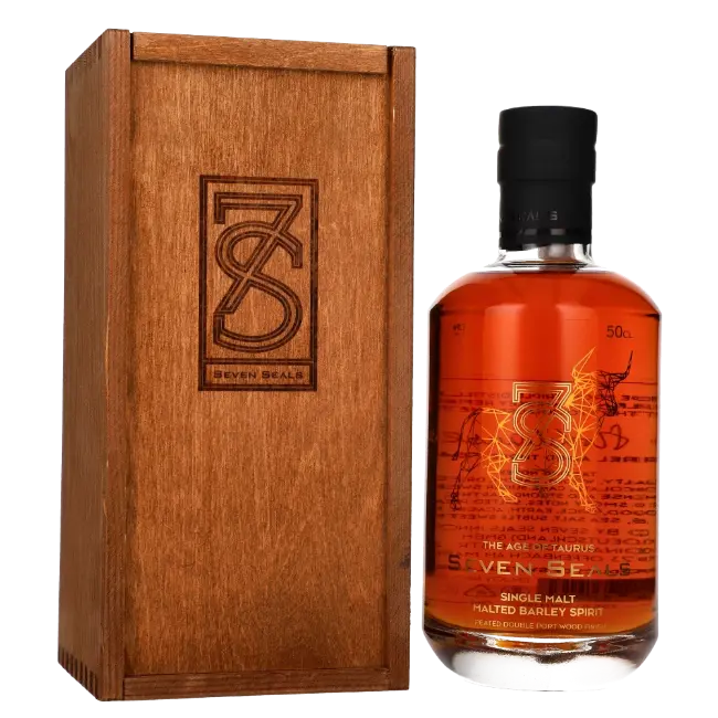 zdjęcie produktu SEVEN SEALS TAURUS PEATED PORT WOOD FINISH 49,7% 0,5L 0