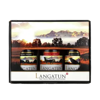 zdjęcie produktu SEVEN SEALS GIFTSET 3xLANGATUN WHISKY 0,15L SET