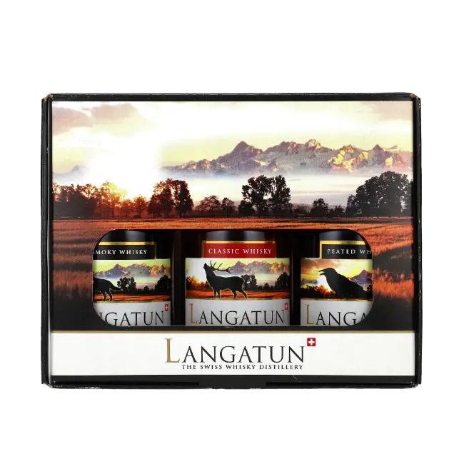 zdjęcie produktu SEVEN SEALS GIFTSET 3xLANGATUN WHISKY 0,15L SET 0