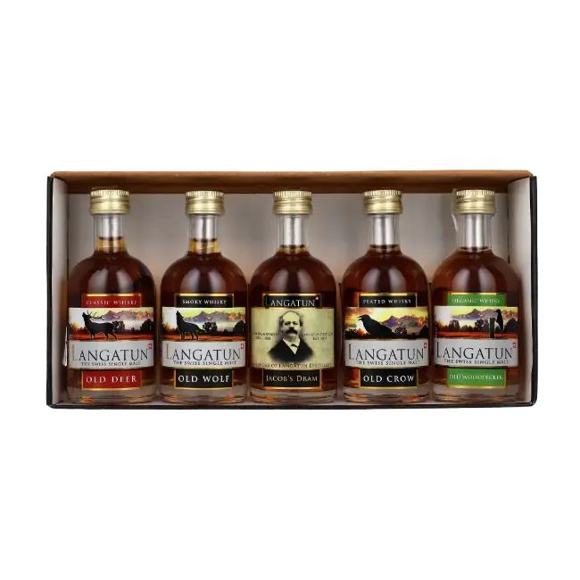 zdjęcie produktu SEVEN SEALS GIFTSET 5xLANGATUN WHISKY 0,25L SET 1