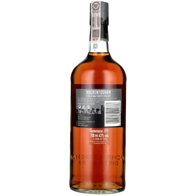 zdjęcie produktu WHISKY SM AUCHENTOSHAN 18Y 43% 0,7L 2