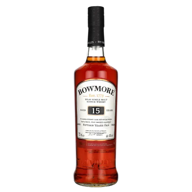 zdjęcie produktu BOWMORE 15YO 43% 0,7L 1