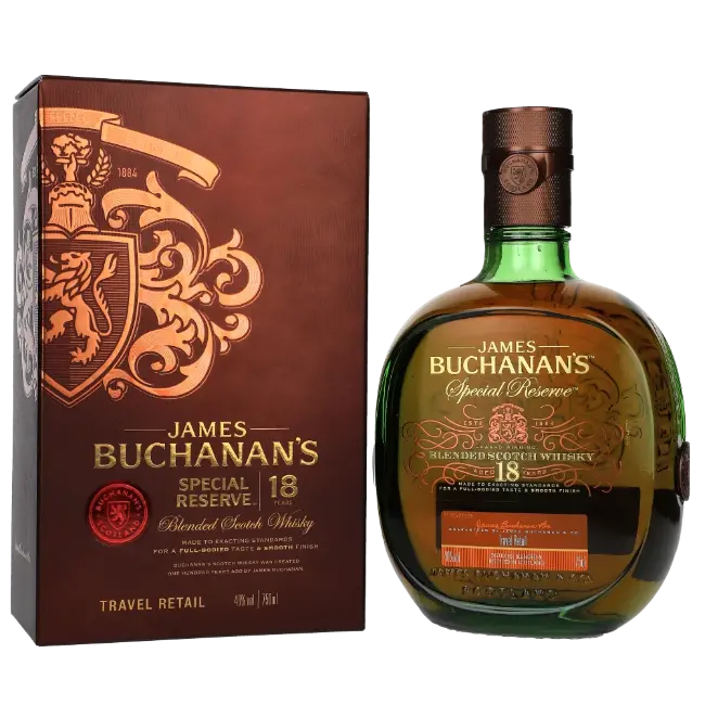 zdjęcie produktu BUCHANAN'S 18Y 40% 0,75L 0
